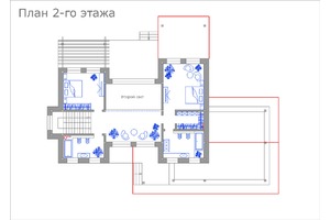 План проект двухэтажного дома из газобетона джулия-3